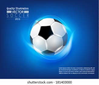 Creative Soccer Vector Design