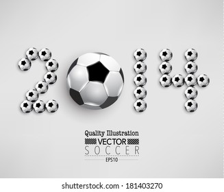 Creative Soccer Vector Design