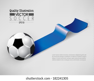 Creative Soccer Vector Design