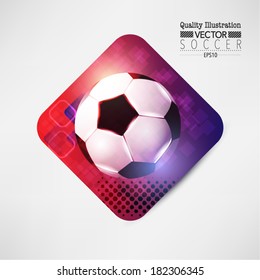 Creative Soccer Vector Design