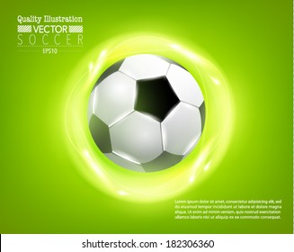 Creative Soccer Vector Design