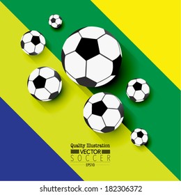 Creative Soccer Vector Design