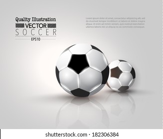 Creative Soccer Vector Design