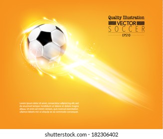 Creative Soccer Vector Design