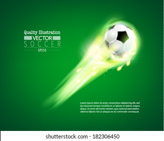 Creative Soccer Vector Design