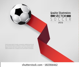 Creative Soccer Vector Design