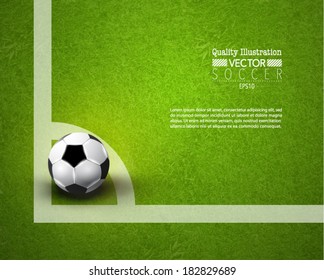 Creative Soccer Vector Design