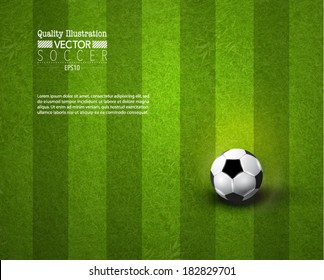 Creative Soccer Vector Design