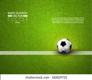 Creative Soccer Vector Design