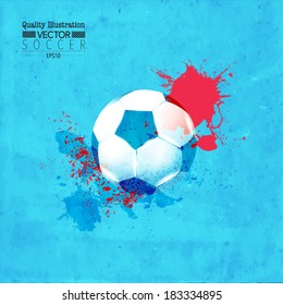 Creative Soccer Vector Design