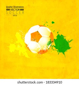 Creative Soccer Vector Design