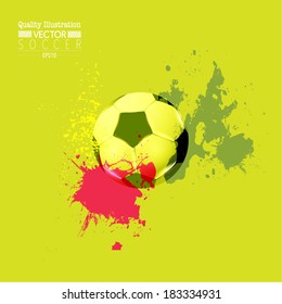 Creative Soccer Vector Design