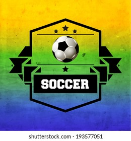 Creative Soccer Vector Design