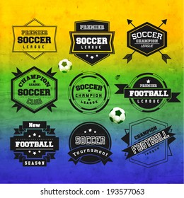 Creative Soccer Vector Design