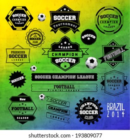 Creative Soccer Vector Design