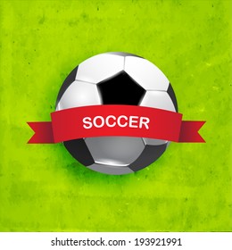 Creative Soccer Vector Design