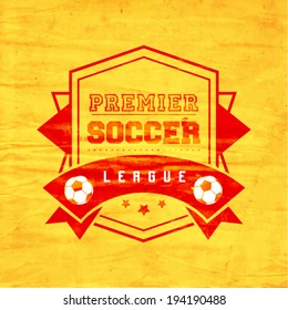 Creative Soccer Vector Design