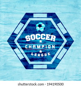 Creative Soccer Vector Design