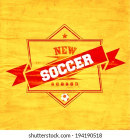 Creative Soccer Vector Design