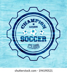 Creative Soccer Vector Design