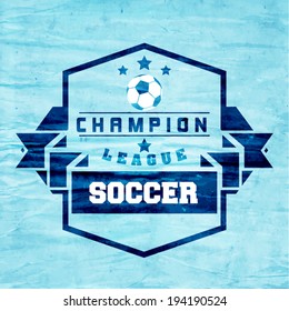 Creative Soccer Vector Design