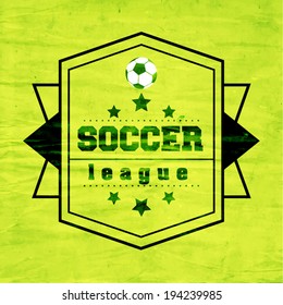 Creative Soccer Vector Design