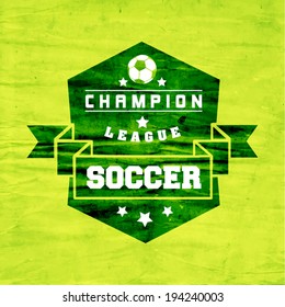 Creative Soccer Vector Design