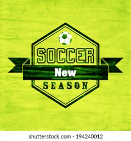 Creative Soccer Vector Design