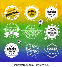 Creative Soccer Vector Design