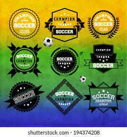 Creative Soccer Vector Design