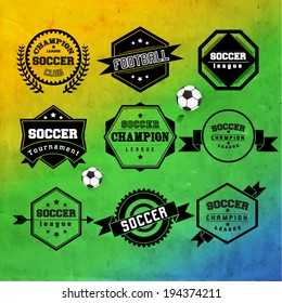 Creative Soccer Vector Design