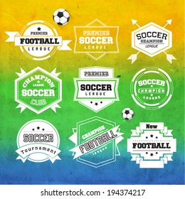 Creative Soccer Vector Design