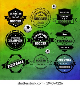 Creative Soccer Vector Design