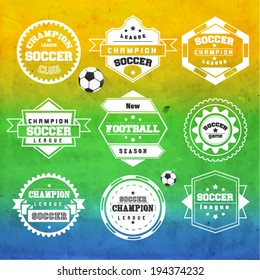 Creative Soccer Vector Design