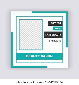 Creative Social Media banner Template. Promotional web banner for social media. Elegant sale and discount promo - Vector.