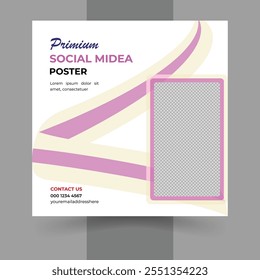 Creative Social Media Business Poster,ForAdvertising Your company.
