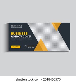 Creative Social Media Cover Design Template