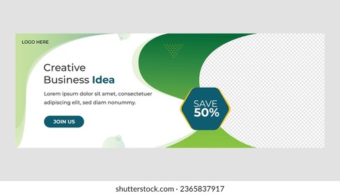Creative Social Media Design Template, abstract Background