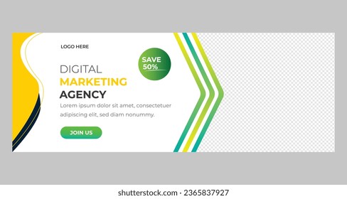 Creative Social Media Design Template, abstract Background