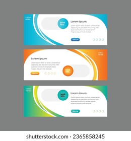 Creative social media design template