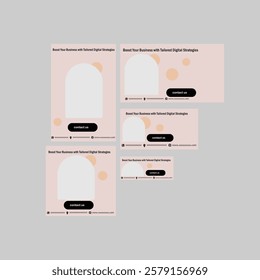 creative social media kit for digital marketing agency