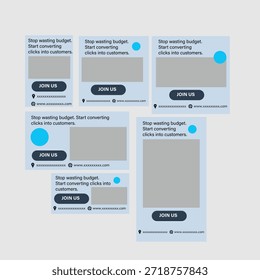 creative social media kit for digital marketing agency