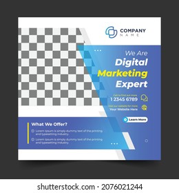 Creative Social Media Post Design Template