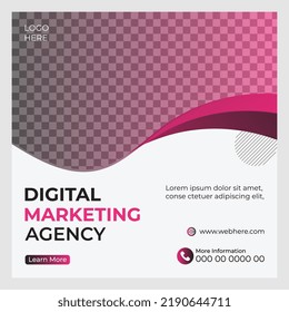 Creative Social Media Post Design Template