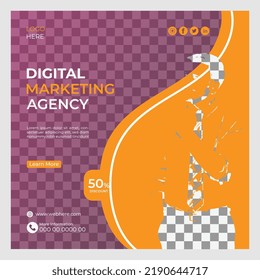 Creative Social Media Post Design Template