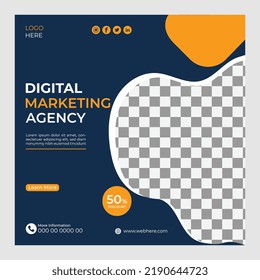 Creative Social Media Post Design Template