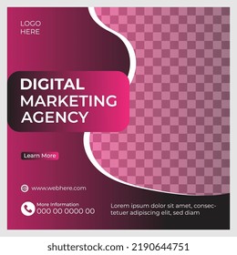 Creative Social Media Post Design Template