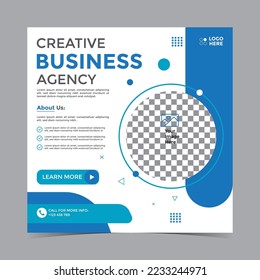 Creative social media post design