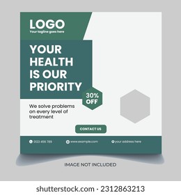Creative Social Media Post Design Template for Digital Marketing and Branding Promotion