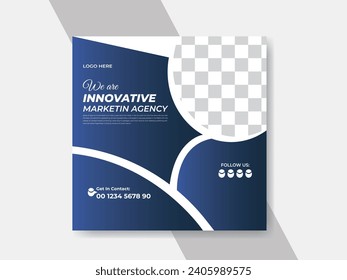 Creative Social Media Post Design Template